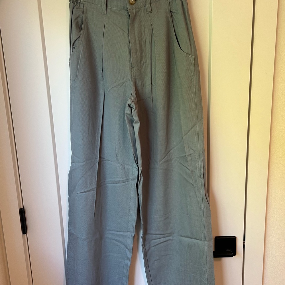 Women’s Madewell Blue Trouser Pants